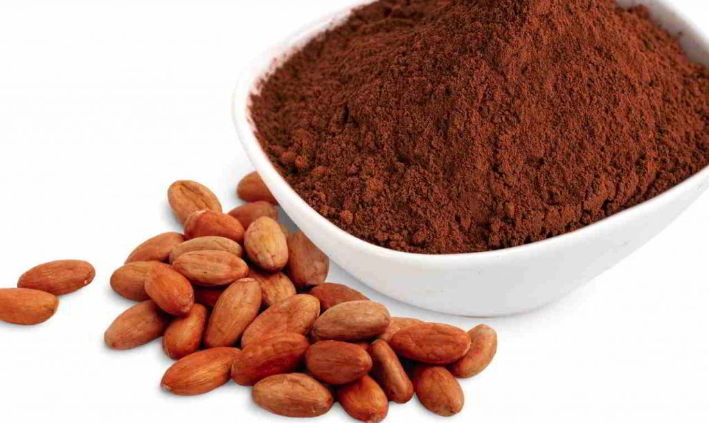Bột cacao là một trong ba thành phần chính tạo nên socola