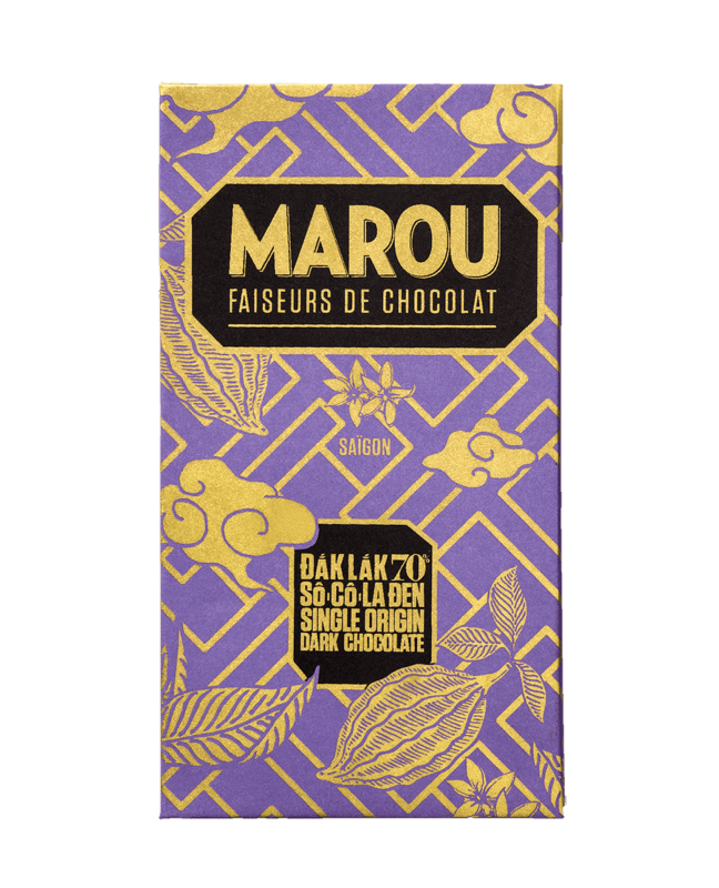 ZingSweets - Socola đen nguyên chất Maison Marou Chocolate Đắc Lắc 70%