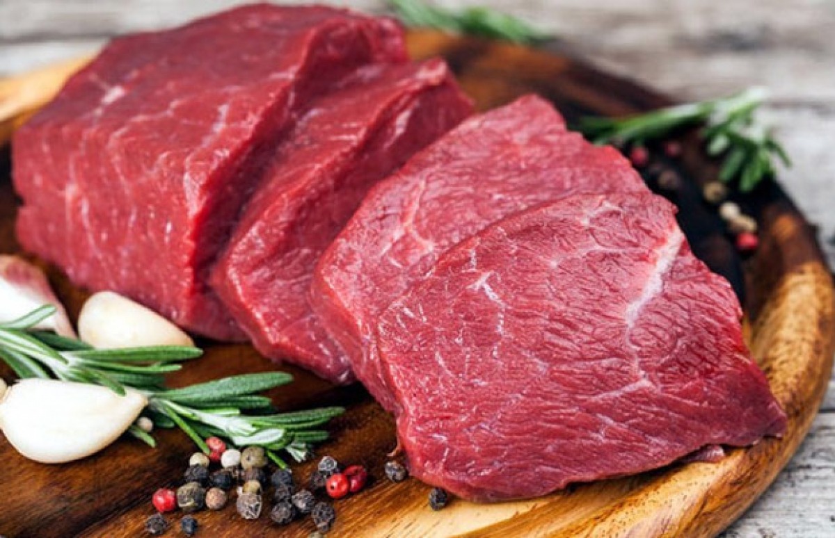 Thịt bò là thực phẩm tốt dành cho người bị thiếu máu