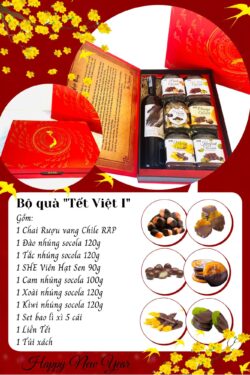 ZingSweets - Hộp quà Tết 2021 Tết Việt I She Chocolate Việt Nam SHB03