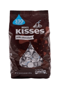Socola- Kẹo Chocolate Hershey’s Kisses Milk Chocolate Gói 1,58 Kg HSB12