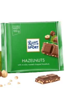 ZingSweets - Kẹo Socola với hạt phỉ Ritter Sport thanh 100g RSB17
