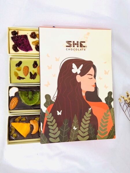 ZingSweets Chocolate - Hộp Socola trái cây "Lời cảm ơn" She Chocolate Việt Nam 200g SHB06